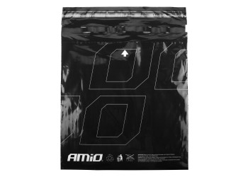 Amio - ΣΑΚΟΥΛΕΣ ΑΠΟΡΡΙΜΑΤΩΝ ΟΧΗΜΑΤΟΣ (ΥΛΙΚΟ: PE ΠΛΑΣΤΙΚΟ) ΜΑΥΡΟ ΧΡΩΜΑ - 25 τεμ. (02872/AM)