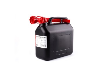 Amio - ΜΠΕΤΟΝΙ ΠΛΑΣΤΙΚΟ 5L ΜΑΥΡΟ ΜΕ ΚΟΚΚΙΝΟ ΣΤΟΜΙΟ - 1 τεμ. (02887/AM)