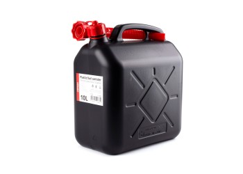 Amio - ΜΠΕΤΟΝΙ ΠΛΑΣΤΙΚΟ 10L ΜΑΥΡΟ ΜΕ ΚΟΚΚΙΝΟ ΣΤΟΜΙΟ - 1 τεμ. (02888/AM)