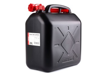 Amio - ΜΠΕΤΟΝΙ ΠΛΑΣΤΙΚΟ 20L ΜΑΥΡΟ ΜΕ ΚΟΚΚΙΝΟ ΣΤΟΜΙΟ - 1 τεμ. (02889/AM)