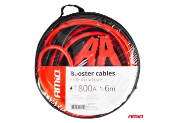 Amio - ΡΕΥΜΑΤΟΔΟΤΕΣ 1800A 6m (ΚΑΛΩΔΙΑ ΦΟΡΤΙΣΗΣ ΜΠΑΤΑΡΙΑΣ) – 1 σετ (02891/AM)