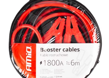 Amio - ΡΕΥΜΑΤΟΔΟΤΕΣ 1800A 6m (ΚΑΛΩΔΙΑ ΦΟΡΤΙΣΗΣ ΜΠΑΤΑΡΙΑΣ) – 1 σετ (02891/AM)