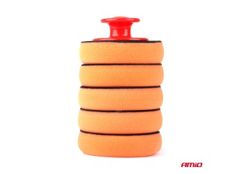 Amio - ΣΦΟΥΓΓΑΡΙΑ ΓΥΑΛΙΣΜΑΤΟΣ ΓΙΑ ΟΛΕΣ ΤΙΣ ΕΠΙΦΑΝΕΙΕΣ ΧΕΙΡΟΣ 10cm ΜΕ ΛΑΒΗ SET - 5 Τεμ. (02903/AM)