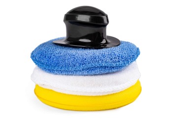 Amio - ΣΦΟΥΓΓΑΡΙΑ ΓΥΑΛΙΣΜΑΤΟΣ ΣΤΡΟΓΓΥΛΑ ΣΕΤ 3ΤΕΜ ΜΕ ΛΑΒΗ 3x125mm​ - 3 ΤΕΜ. (02904/AM)