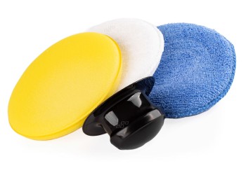 Amio - ΣΦΟΥΓΓΑΡΙΑ ΓΥΑΛΙΣΜΑΤΟΣ ΣΤΡΟΓΓΥΛΑ ΣΕΤ 3ΤΕΜ ΜΕ ΛΑΒΗ 3x125mm​ - 3 ΤΕΜ. (02904/AM)