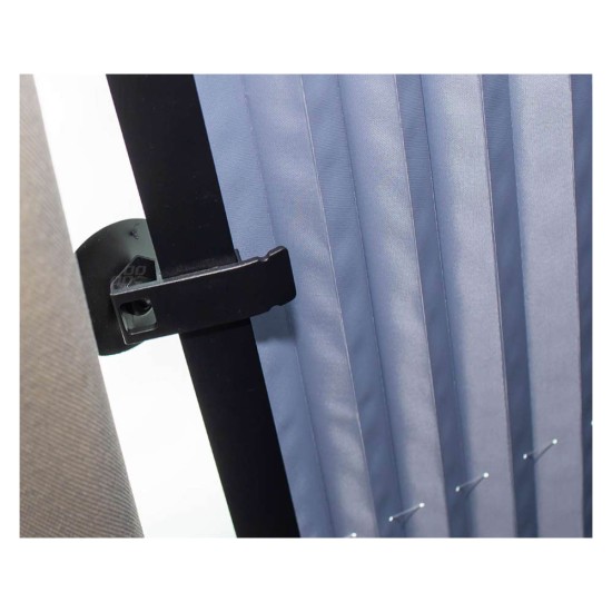 Amio - ΗΛΙΟΠΡΟΣΤΑΣΙΑ ΕΣΩΤΕΡΙΚΗ ΠΑΡΜΠΡΙΖ ΑΝΑΔΙΠΛΟΥΜΕΝΗ 155 x 65 cm - 1 TEM. (02911/AM)