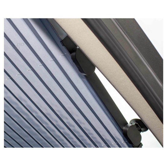 Amio - ΗΛΙΟΠΡΟΣΤΑΣΙΑ ΕΣΩΤΕΡΙΚΗ ΠΑΡΜΠΡΙΖ ΑΝΑΔΙΠΛΟΥΜΕΝΗ 155 x 65 cm - 1 TEM. (02911/AM)