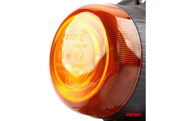 Amio - ΦΑΡΟΣ LED MINI 12/24V 18SMD IP56 ΠΟΡΤΟΚΑΛΙ ΜΑΓΝΗΤΙΚΟΣ/ΒΙΔΩΤΟΣ ΜΕ ΦΙΣ ΑΝΑΠΤΗΡΑ 113x69mm -1 ΤΕΜ. (02924/AM)
