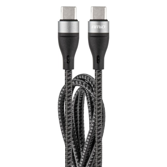 Amio - ΚΑΛΩΔΙΟ ΦΟΡΤΙΣΗΣ ΚΑΙ ΣΥΓΧΡΟΝΙΣΜΟΥ USB TYPE C 100cm 3.0A UC-16 - 1 ΤΕΜ. (02928/AM)