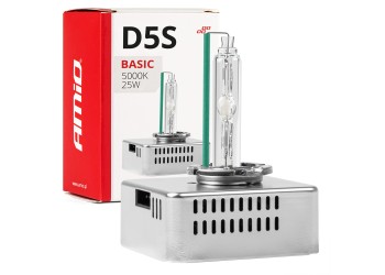 Amio - D5S 12V 5.000k 25W ΑΝΤΑΛΛΑΚΤΙΚΗ ΛΑΜΠΑ BASIC - 1 Τεμ. (02941/AM)
