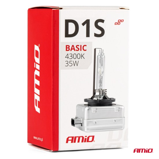 Amio - D1S 12V 4.300k 35W ΑΝΤΑΛΛΑΚΤΙΚΗ ΛΑΜΠΑ BASIC - 1 ΤΕΜ. (02942/AM)