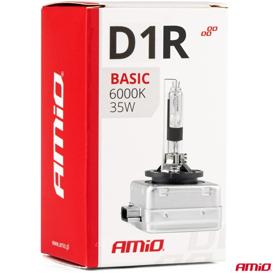 Amio - D1R 12V 6.000k 35W ΑΝΤΑΛΛΑΚΤΙΚΗ ΛΑΜΠΑ BASIC - 1 Τεμ. (02946/AM)