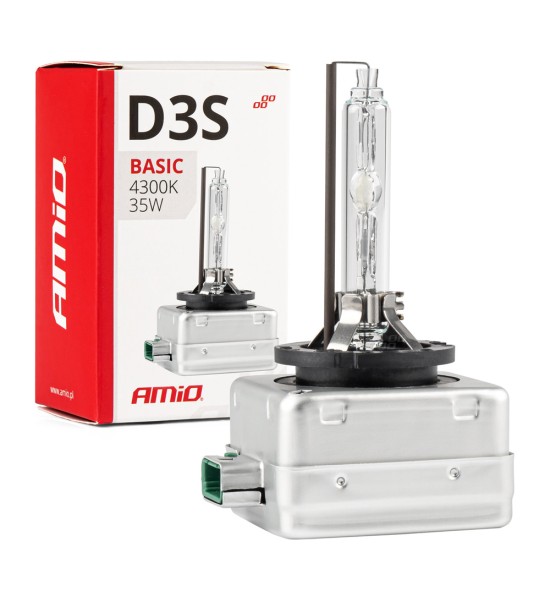 Amio - D3S 12V 4.300k 35W ΑΝΤΑΛΛΑΚΤΙΚΗ ΛΑΜΠΑ BASIC - 1 Τεμ. (02947/AM)