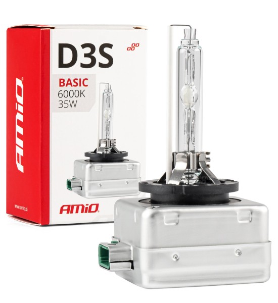 Amio - D3S 12V 6.000k 35W ΑΝΤΑΛΛΑΚΤΙΚΗ ΛΑΜΠΑ BASIC - 1 Τεμ. (02948/AM)