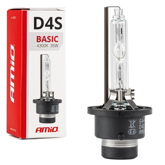 Amio - D4S 12V 4.300k 35W ΑΝΤΑΛΛΑΚΤΙΚΗ ΛΑΜΠΑ BASIC - 1 Τεμ. (02950/AM)
