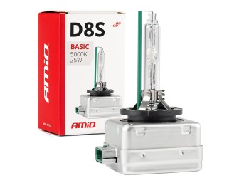 Amio - D8S 12V 45.000k 35W ΑΝΤΑΛΛΑΚΤΙΚΗ ΛΑΜΠΑ BASIC - 1 Τεμ. (02952/AM)