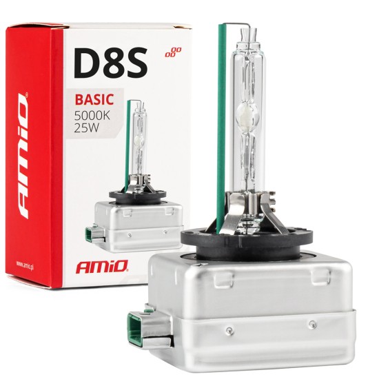 Amio - D8S 12V 45.000k 35W ΑΝΤΑΛΛΑΚΤΙΚΗ ΛΑΜΠΑ BASIC - 1 Τεμ. (02952/AM)