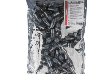 Amio - P21W 12V Ba15s 500lm 6.000K 9SMDx2835 LED ΛΕΥΚΟ ΜΟΝΟΠΟΛΙΚΟ - 100 ΤΕΜ. (02954/AM)