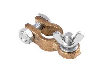 Amio - ΠΟΛΟΙ ΜΠΑΤΑΡΙΑΣ (ΑΚΡΟΔΕΚΤΕΣ) 12V 600A ΜΕ ΠΕΤΑΛΟΥΔΑ ΣΥΣΦΙΓΞΗΣ - 2 Τεμ. (02956/AM)