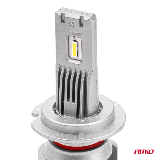 Amio - ΛΑΜΠΕΣ LED H7 10-16V 40W 6.500K 4400lm (ΨΥΚΤΡΑ) X1 - 2ΤΕΜ. (02966/AM)