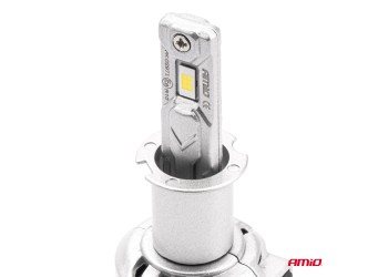 Amio - ΛΑΜΠΕΣ LED H3 10-16V 72W 6.500K 7920lm CAN BUS (ME ΑΝΕΜΙΣΤΗΡΑΚΙ) X2 SERIES - 2ΤΕΜ. (02971/AM)