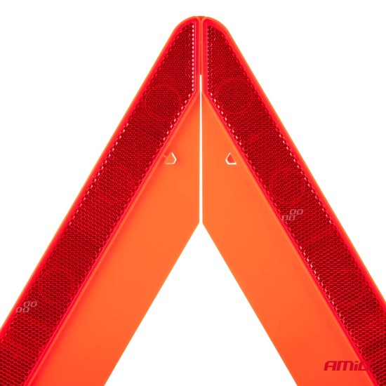 Amio - ΤΡΙΓΩΝΟ ΠΡΟΕΙΔΟΠΟΙΗΤΙΚΟ ΑΣΦΑΛΕΙΑΣ WF-71 E-MARK (ΜΕ ΘΗΚΗ)​ -1 ΤΕΜ. (02998/AM)