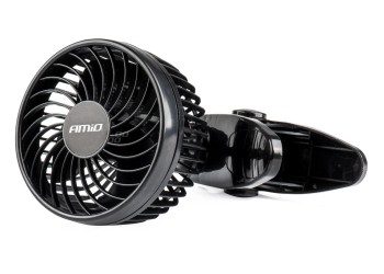 Amio - ΑΝΕΜΙΣΤΗΡΑΣ ΦΟΡΤΗΓΟΥ 24V ΜΕ ΦΙΣ ΑΝΑΠΤΗΡΑ 2 ΤΑΧΥΤΗΤΩΝ & ΜΑΝΤΑΛΑΚΙ 4,5'' (12,2CM) PRO SERIES - 1 ΤΕΜ. (03006/AM)