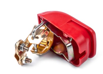 Amio - ΠΟΛΟΙ ΜΠΑΤΑΡΙΑΣ 12/24V ΤΑΧΕΙΑΣ ΑΠΟΣΥΝΔΕΣΗΣ ΜΠΛΕ/ΚΟΚΚΙΝΟ - 2 TEM. (03020/AM)