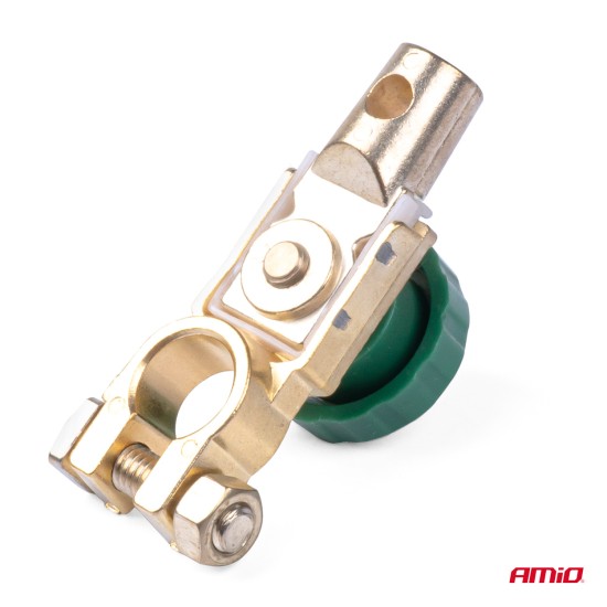 Amio - ΠΟΛΟΣ ΜΠΑΤΑΡΙΑΣ ΑΣΦΑΛΕΙΑΣ & ΔΙΑΚΟΠΗΣ ΡΕΥΜΑΤΟΣ 12/24V 300A ΜΟΝΟ ΓΙΑ ΤΟ ( - )ΠΛΗΝ - 1 Τεμ. (03022/AM)