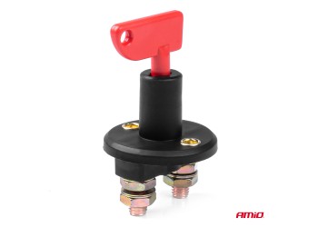 Amio - ΚΕΝΤΡΙΚΟΣ ΔΙΑΚΟΠΤΗΣ ΜΠΑΤΑΡΙΑΣ ΓΕΝΙΚΟΥ ΡΕΥΜΑΤΟΣ (KILLER SWITCH) 150Α 12-24V​ - 1 TEM. (03023/AM)