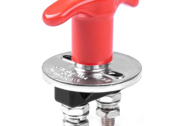 Amio - ΚΕΝΤΡΙΚΟΣ ΔΙΑΚΟΠΤΗΣ ΜΠΑΤΑΡΙΑΣ ΓΕΝΙΚΟΥ ΡΕΥΑΜΤΟΣ 12/24V 200A (KILLER SWITCH) - 1 ΤΕΜ. (03024/AM)