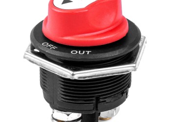 Amio - ΔΙΑΚΟΠΤΗΣ POWER-OFF ΓΕΝΙΚΟΥ ΡΕΥΜΑΤΟΣ ΜΠΑΤΑΡΙΑΣ 12>32V max200A preak1000A 3 ΛΕΙΤΟΥΡΓΙΩΝ - 1 ΤΕΜ. (03027/AM)