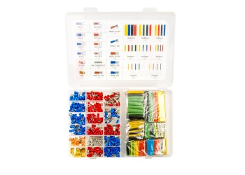 Amio - ΦΙΣΑΚΙΑ/ΣΥΝΔΕΣΜΟΙ/ΑΚΡΟΔΕΚΤΕΣ ΚΑΛΩΔΙΩΝ & ΘΕΡΜΟΣΥΣΤΕΛΛΟΜΕΝΟΙ ΣΩΛΗΝΕΣ/ΜΟΝΩΤΙΚΑ ΚΑΛΩΔΙΩΝ ΚΙΤ - 350 TEM. (03031/AM)