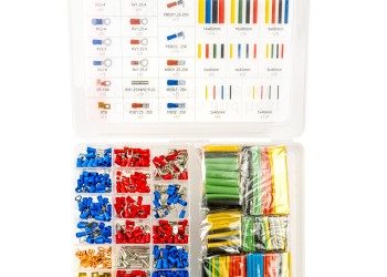 Amio - ΦΙΣΑΚΙΑ/ΣΥΝΔΕΣΜΟΙ/ΑΚΡΟΔΕΚΤΕΣ ΚΑΛΩΔΙΩΝ & ΘΕΡΜΟΣΥΣΤΕΛΛΟΜΕΝΟΙ ΣΩΛΗΝΕΣ/ΜΟΝΩΤΙΚΑ ΚΑΛΩΔΙΩΝ ΚΙΤ - 350 TEM. (03031/AM)