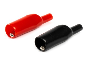 Amio - ΑΚΡΟΔΕΚΤΕΣ (ΚΡΟΚΟΔΕΙΛΑΚΙΑ) ΜΠΑΤΑΡΙΑΣ 5A 50mm ΜΕ ΜΟΝΩΣΗ ΧΩΡΙΣ ΚΑΛΩΔΙΟ - 2 ΤΕΜ. (03045/AM)