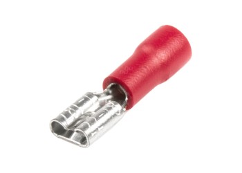 Amio - ΦΙΣΑΚΙΑ ΘΗΛΥΚΑ ΚΟΚΚΙΝΑ FDD1 1,25-187 /10A/ 5,6mm ΑΜΟ - 10 ΤΕΜ. (03061/AM)