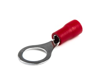 Amio - ΦΙΣΑΚΙΑ ΔΑΧΤΥΛΙΔΙ ΚΟΚΚΙΝΑ RV1.25-8 / 8.4mm - 10 ΤΕΜ. (03079/AM)