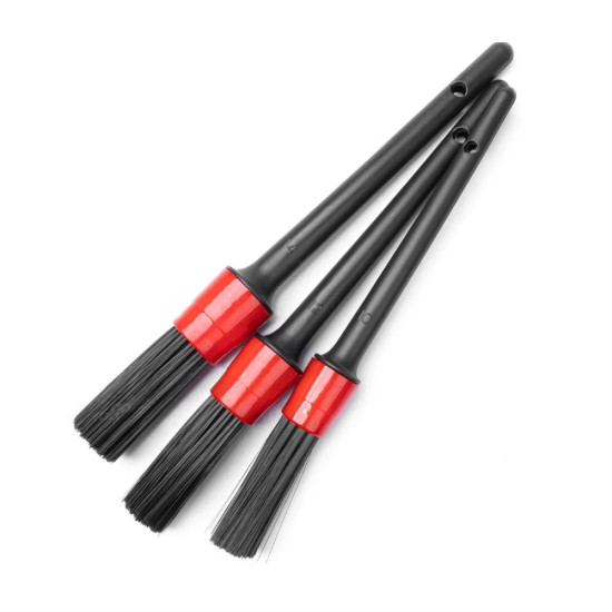 Amio - ΠΙΝΕΛΑ/ΒΟΥΡΤΣΑΚΙΑ ΛΕΠΤΟΜΕΡΟΥΣ ΚΑΘΑΡΙΣΜΟΥ Φ15/18/20mm ΜΑΥΡΑ ΣΕΤ - 3 TEM. (03098/AM)