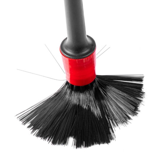 Amio - ΠΙΝΕΛΑ/ΒΟΥΡΤΣΑΚΙΑ ΛΕΠΤΟΜΕΡΟΥΣ ΚΑΘΑΡΙΣΜΟΥ Φ15/18/20mm ΜΑΥΡΑ ΣΕΤ - 3 TEM. (03098/AM)