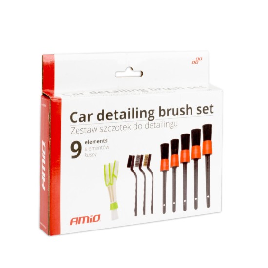 Amio - ΣΕΤ ΒΟΥΡΤΣΑΚΙΑ ΚΑΘΑΡΙΣΜΟΥ ΕΣΩΤΕΡΙΚΟΥ/ΕΞΩΤΕΡΙΚΟΥ ΧΩΡΟΥ ΑΥΤΟΚΙΝΗΤΟΥ - 8 TEM. (03099/AM)