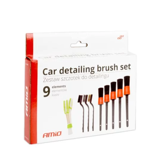 Amio - ΣΕΤ ΒΟΥΡΤΣΑΚΙΑ ΚΑΘΑΡΙΣΜΟΥ ΕΣΩΤΕΡΙΚΟΥ/ΕΞΩΤΕΡΙΚΟΥ ΧΩΡΟΥ ΑΥΤΟΚΙΝΗΤΟΥ - 8 TEM. (03099/AM)