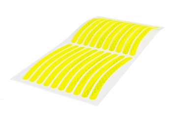 Amio - ΔΙΑΚΟΣΜΗΤΙΚΑ ΑΝΑΚΛΑΣΤΙΚΑ ΑΥΤΟΚΟΛΛΗΤΑ ΓΙΑ ΖΑΝΤΕΣ MOTO & ΑΥΤΟΚΙΝΗΤΩΝ ΦΩΣΦΟΡΙΖΕ ΚΙΤΡΙΝΑ 10x0,7cm - 20 TEM. (03112/AM)