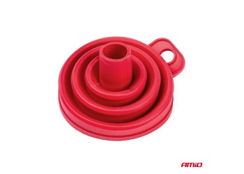 Amio - ΧΩΝΙ ΣΙΛΙΚΟΝΗΣ ΠΤΥΣΣΟΜΕΝΟ 60cm ΚΟΚΚΙΝΟ ΧΡΩΜΑ - 1 ΤΕΜ. (03114/AM)