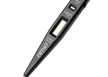 Amio - ΤΕΣΤΕΡ / ΕΛΕΓΚΤΗΣ ΤΑΣΗΣ ΡΕΥΜΑΤΟΣ 12-250V ΜΕ ΟΘΟΝΗ ΕΝΔΕΙΞΗΣ - 1 TEM. (03122/AM)