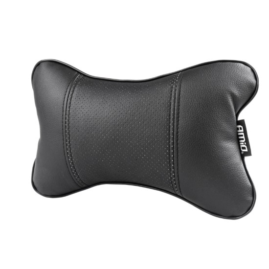 Amio - ΜΑΞΙΛΑΡΙ ΜΕΣΗΣ ΚΑΘΙΣΜΑΤΟΣ CSH-07 ΔΕΡΜΑΤΙΝΗ ΜΑΥΡΟ 17x24cm - 1 TEM. (03130/AM)