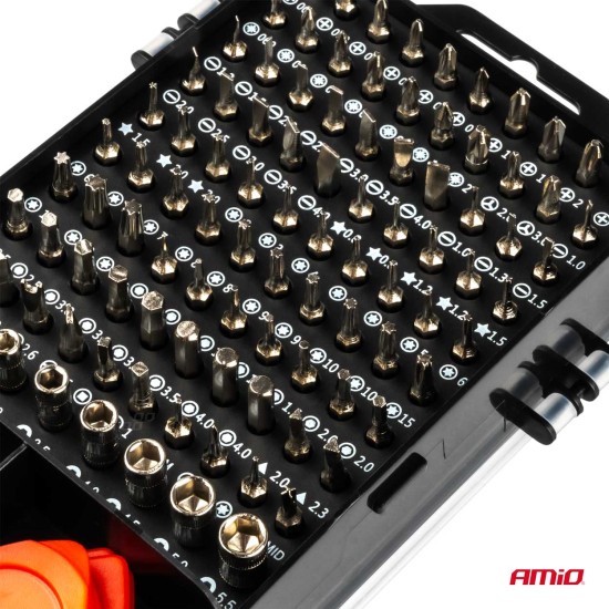 Amio - ΚΑΤΣΑΒΙΔΙ ΑΚΡΙΒΕΙΑΣ ΜΕ ΑΝΤΑΛΛΑΚΤΙΚΕΣ ΜΥΤΕΣ (98 ΜΕΓΕΘΗ) ΣΕΤ - 115 TEM. (03135/AM)