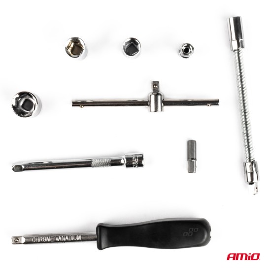 Amio - ΚΑΣΤΑΝΙΑ ΜΕ ΑΝΤΑΛΛΑΚΤΙΚΑ ΚΑΡΥΔΑΚΙΑ ΚΑΙ ΜΥΤΕΣ ΣΕΤ​ ΣΕ ΚΑΣΕΤΙΝΑ - 46 TEM. (03136/AM)