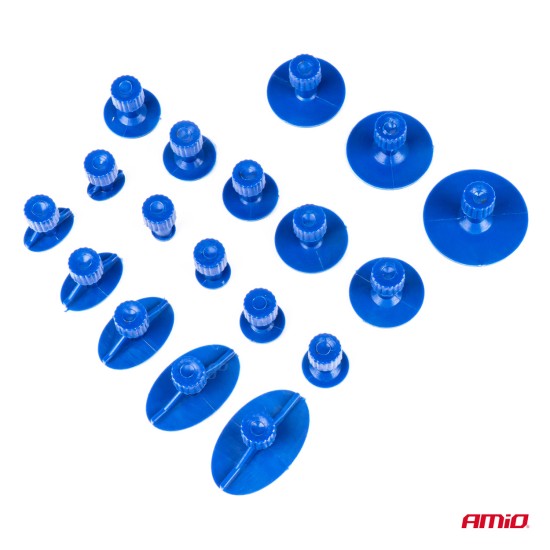 Amio - KIT ΕΠΙΣΚΕΥΗΣ ΛΑΜΑΡΙΝΑΣ (ΑΜΑΞΩΜΑ ΟΧΗΜΑΤΟΣ) ΑΠΟ ΛΑΚΟΥΒΕΣ DIY DENT REPAIR KIT ΜΕ 18 ΑΝΤΑΠΤΟΡΕΣ - 19 TEM. (03137/AM)