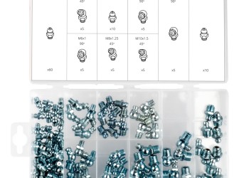 Amio - ΓΩΝΙΕΣ ΛΙΠΑΝΣΗΣ(ΓΡΑΣΣΑΔΟΡΟΙ) 45 & 90 ΜΟΙΡΩΝ M6/M8/M10 - 110 TEM. (03142/AM)