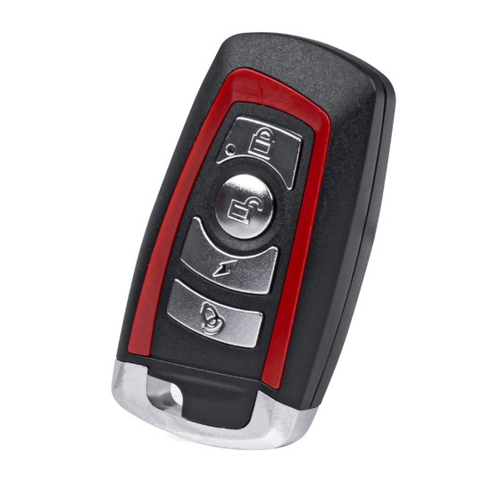 Amio - ΤΗΛΕΧΕΙΡΙΣΤΗΡΙΟ ΓΕΝΙΚΗΣ ΧΡΗΣΗΣ 4 ΚΑΝΑΛΙΩΝ (ΚΩΔΙΚΟΣ 433.92 MHz) ΜΑΥΡΟ/ΚΟΚΚΙΝΟ - 1 TEM. (03143/AM)